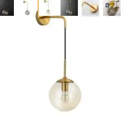 LED Wall Lamp with Knob Switch, 4W Home Lighting