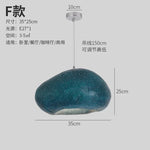 Minimalist Resin Pendant Light: Modern Nordic Chandelier for Restaurant and Bar Counter