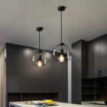 Glass Pendant Lights: Stylish LED Chandeliers for Dining Room, Kitchen, and Restaurant Tables