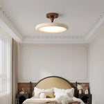 Yellow Cave Stone LED Ceiling Lamp for Restaurant Living Room Decor