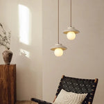 Afralia™ White Glass Ball LED Pendant Light for Kitchen Dining Room Decor