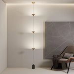 Nordic Marble Floor Lamp Adjustable Metal LED Light