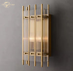 San Marco Glass Sconce: Modern Indoor Wall Lamp for Bathroom, Living Room & Bedroom