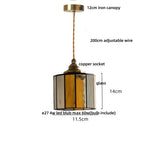 Afralia™ Glass Pendant Light Fixture Modern Nordic Style Hanging Lamp for Living Room