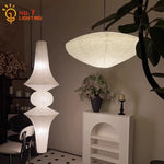 Noguchi Yong LED Pendant Lights | Rice Paper Hanging Lamp for Home & Hospitality