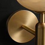Natural Marble Sphere Wall Sconce