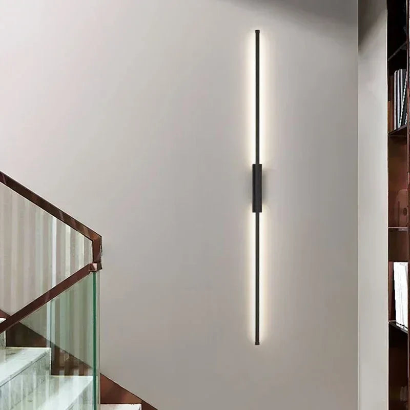 Nordic Slim LED Wall Sconces for Bedroom & Living Room