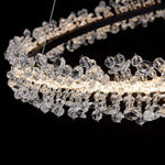 Capri 2-Tier Crystal Ring Chandelier