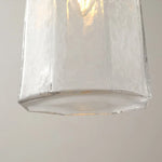 Clear Glass LED Pendant Lamp Modern Nordic Style Adjustable Hanging Light