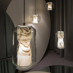 Glass Chandelier Ceiling Pendant Lamp for Living Dining Bedroom