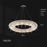 Clear Crystal Art Deco Chandelier for Indoor Lighting in Dinning Rooms, Hotels & Restaurants