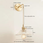 Afralia™ Copper LED Wall Lamp for Bedroom Sofa, Bathroom, Mirror, Stair Light