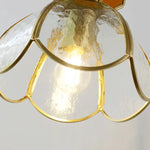 Clear Glass LED Pendant Lights for Modern Home Decor and Restaurant, 200cm Wire