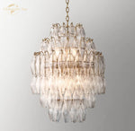Natalia Glass Chandeliers Pendant Light Fixture - Modern Hanging Lamps for Home