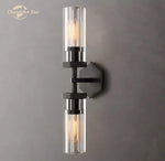Crystal Hexagonal Sconce: Modern Wall Lamp for Bathroom, Living Room, Bedroom