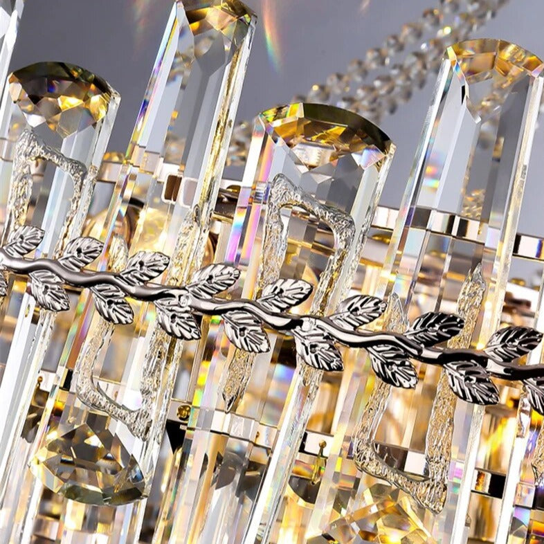 Gio Crystal Chandelier For Dining Room