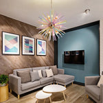 Dandelion Chandelier: Colorful LED Pendant Lamp, Modern and Personalized Fashion