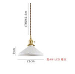 Green Glass Pendant Light for Bedroom, Dining, and Living Room