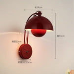 Flower Bud Bedroom Wall Sconce Light