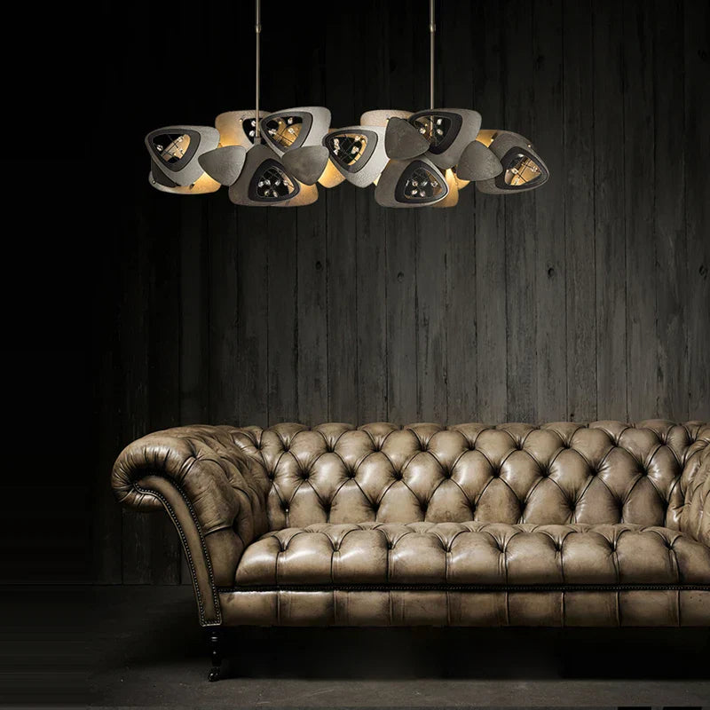 LED Crystal Chandelier - Modern Designer Indoor Lighting for Living and Dining Room