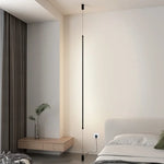 Slim Line LED Pendant Light for Living Room and Bedroom