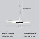 Nordic LED Pendant Lights: Modern Resin Droplight for Home Decor and Dining Room