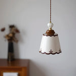 Afralia™ Nordic Ceramic LED Pendant Lights for Kitchen Dining Room Home Decor