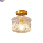 LED Glass Ceiling Lamp for Interior Decor