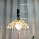 Modern Wood Handle LED Pendant Light for Dining Room, Balcony, Kitchen