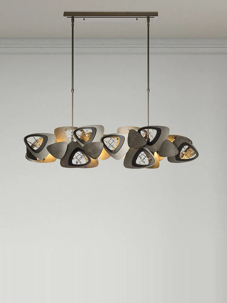 LED Crystal Chandelier - Modern Designer Indoor Lighting for Living and Dining Room