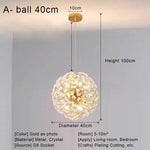 Crystal LED Ceiling Pendant Chandelier for Home Decoration and Lighting