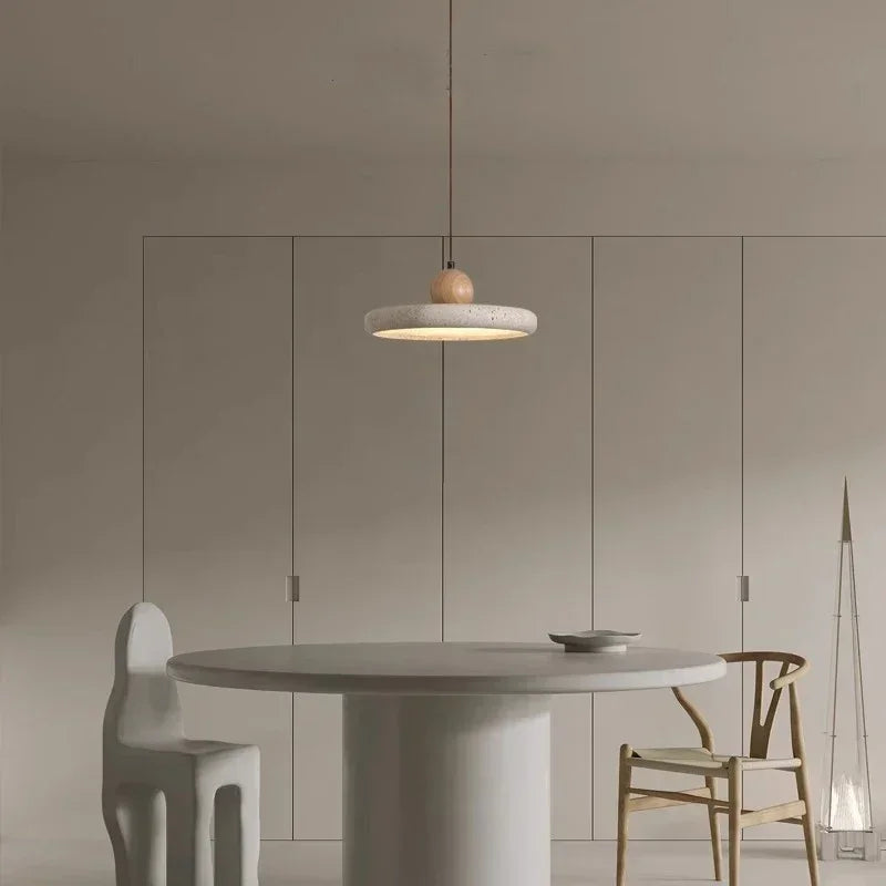 Travertine Pendant Light Chandelier for Dining Room Kitchen Island
