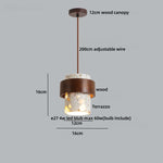Afralia™ Terrazzo Stone LED Pendant Lamp - Nordic Modern Design