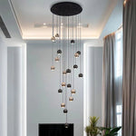 Multi Pendant Modern Foyer Chandelier