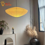 Noguchi Yong LED Pendant Lights | Rice Paper Hanging Lamp for Home & Hospitality