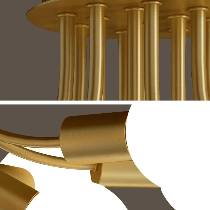 Postmodern Glass Ball Ceiling Lamp Luxury Nordic Interior Dining Room Lighting