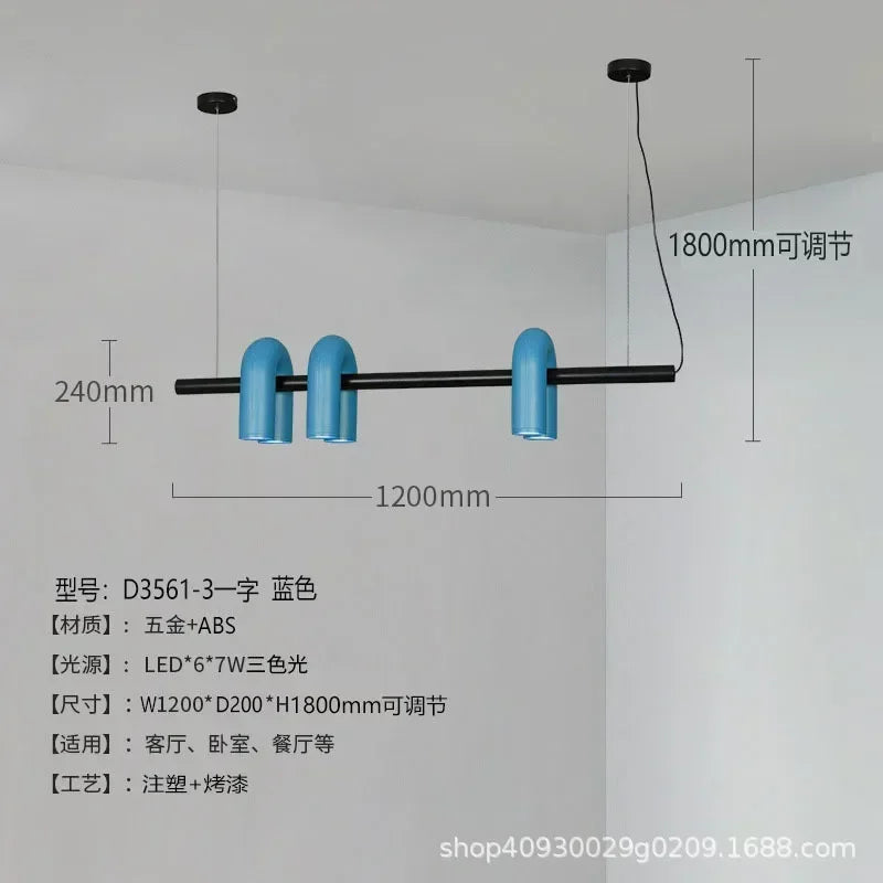 Nordic Chandelier: Adjustable Pendant Lights, Ceiling Hanging Lamp