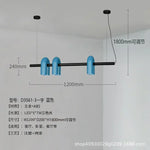 Nordic Chandelier: Adjustable Pendant Lights, Ceiling Hanging Lamp