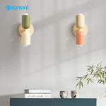 Nordic Double Heads Wall Lamp - Modern LED Cream Wind Style Wall Light