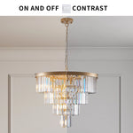 23.6" Gio Crystal Chandelier