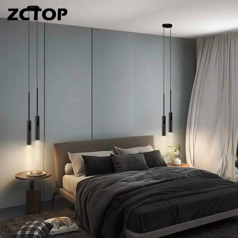 Minimalist LED Pendant Chandelier for Bedroom Living Room Dining Room Lighting
