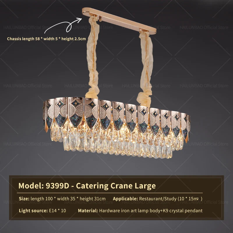 Crystal Chandelier: Modern Luxury for Living Room, Bedroom, Dining Room