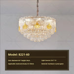 European Crystal Chandelier Light for Luxury Living Room, Dining Room, Hall and Villa