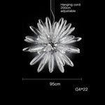 LED Globe 2025 Chandelier in Chrome/Gold - Spectacular Lighting Fixture