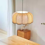 Nordic Linen Shade E27 LED Pendant Light for Dining Room & Bar