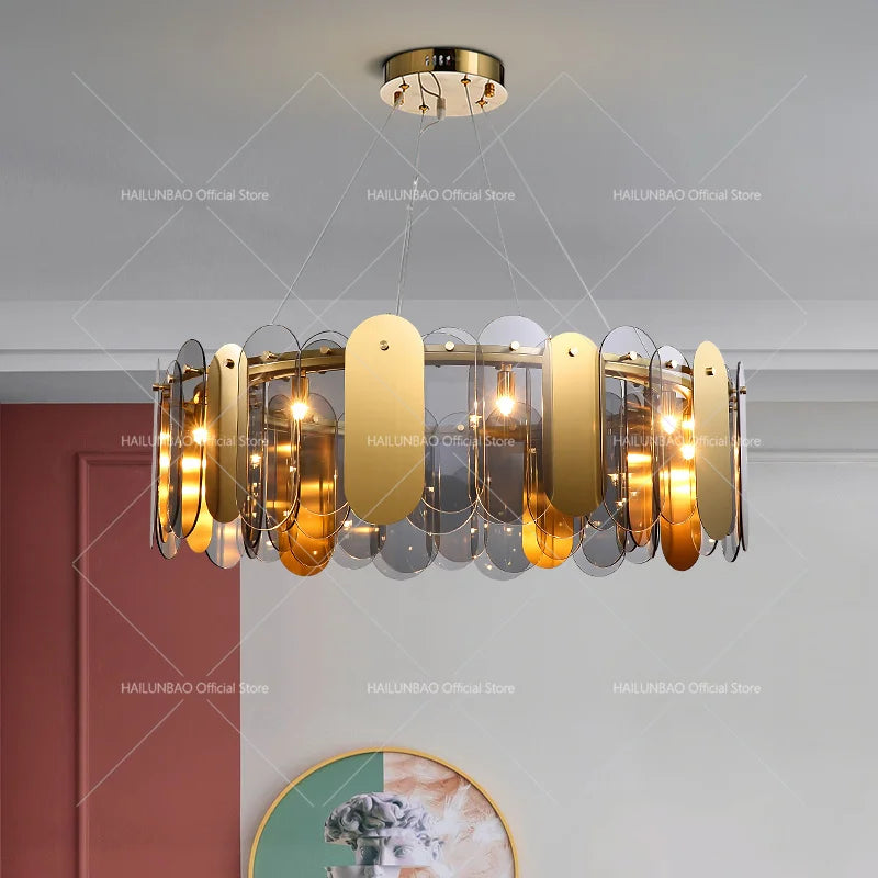 Postmodern Chandelier: LED Living Room Diningroom Bedroom Clothing Store Light