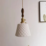 Ceramic Copper LED Pendant Light for Kitchen Dining Bedroom Decor