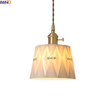 Ceramic LED Pendant Lights: Japanese Style for Living Room, Bedroom, Dining Room