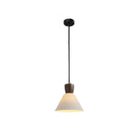 Nordic White Ceramic LED Pendant Light for Modern Living Spaces