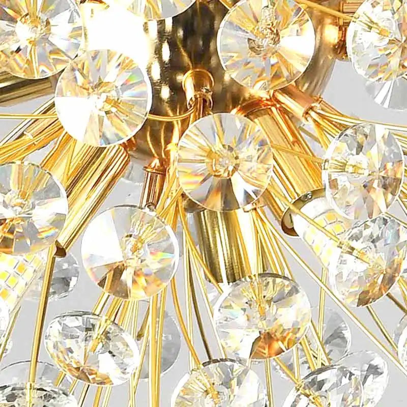 Crystal LED Ceiling Pendant Chandelier for Home Decoration and Lighting